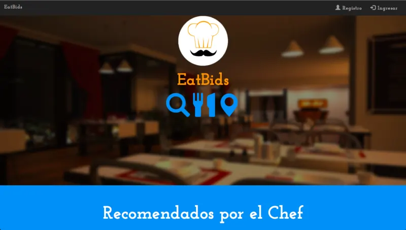 EatBids restaurant discovery and chef recommendations marketplace